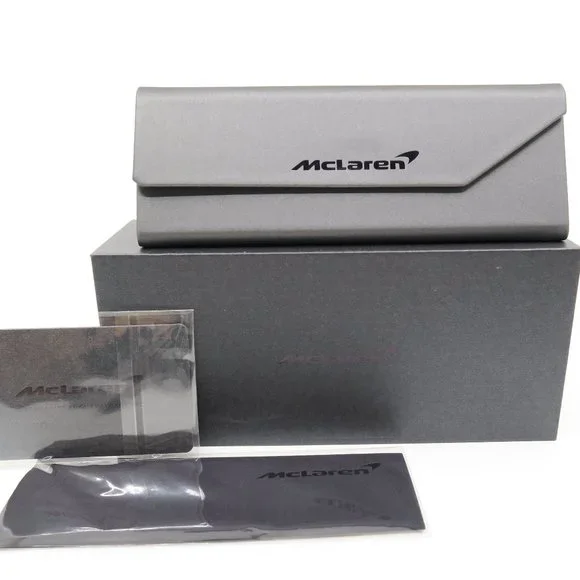 McLaren MLOP 98O03 C03 53mm Blue/Silver/Black Men's New Eyeglasses.